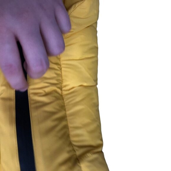 ZARA Puffer Jacket Large Yellow - Picture 7 of 11